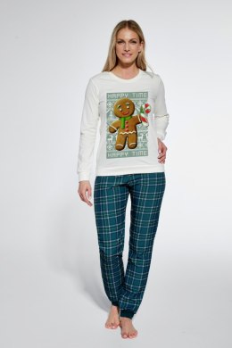 CORNETTE PIŻAMA DAMSKA DR 671/347 COOKIE - ECRI, XXL