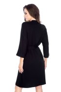 Szlafrok Trini 12001 - CZARNY, XXXL MEDIOLANO