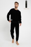 TARO 3066 DRES MĘSKI DWUCZĘŚCIOWY HUGO S-XL - CZARNY, M