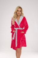 DE LAFENSE SZLAFROK SORAYA 627 - J_SZARY+RÓŻ, XL, 1