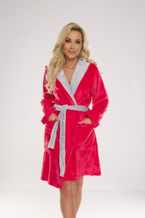 DE LAFENSE SZLAFROK SORAYA 627 - J_SZARY+RÓŻ, XL, 1 DE LAFENSE SZLAFROK SORAYA 627 - J_SZARY+RÓŻ, XL, 1