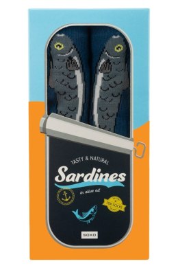 SOXO SKARPETY SOXO SARDYNKI - OPAKOWANIE - MULTIKOLOR, 40-45