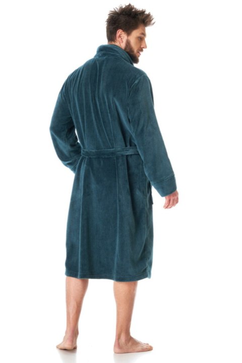KEY SZLAFROK MĘSKI MGL 208 B23 - ZIELONY, XL/XXL KEY SZLAFROK MĘSKI MGL 208 B23 - ZIELONY, XL/XXL