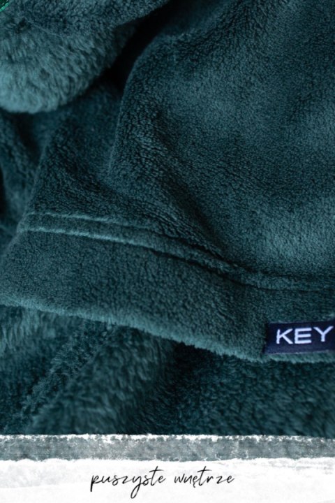 KEY SZLAFROK MĘSKI MGL 208 B23 - ZIELONY, XL/XXL KEY SZLAFROK MĘSKI MGL 208 B23 - ZIELONY, XL/XXL