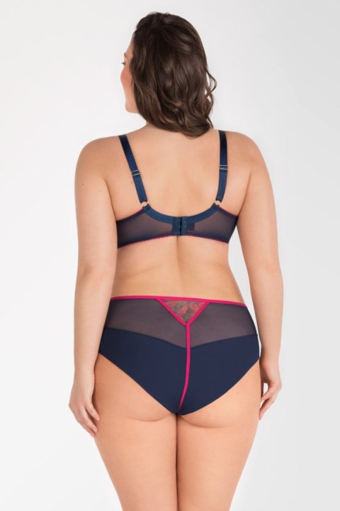 GORSENIA K789 BIUSTONOSZ MIĘKKI BIG KAYLA - GRANATOWY, 70L