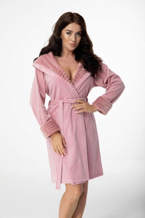 DOROTA SZLAFROK FR-357 - CZARNY, 2XL DOROTA SZLAFROK FR-357 - CZARNY, 2XL