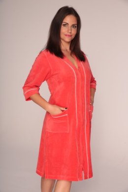 DE LAFENSE SZLAFROK PODOMKA WELUR 352 - JAGODA, 4XL