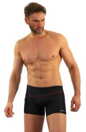 BOKSERKI KĄPIELOWE MĘSKIE BD 314 MAXI - CZARNY, 4XL, 314 SESTO SENSO