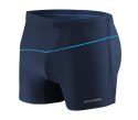 BOKSERKI KĄPIELOWE MĘSKIE BD 314 MAXI - CZARNY, 4XL, 314 SESTO SENSO