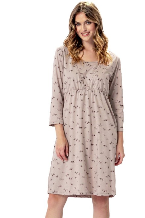 KOSZULA DAMSKA MAJKA 1385 - BEŻ, XL LEVEZA KOSZULA DAMSKA MAJKA 1385 - BEŻ, XL LEVEZA