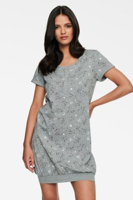 HENDERSON LADIES KOSZULA NOCNA DAMSKA HOROSCOPE 40116 AW22 - SZARY MELANŻ, M