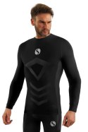 SESTO SENSO KOSZULKA THERMO CL40 - CZARNY, XXL/3XL