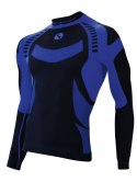 SESTO SENSO THERMO ACTIVE KOSZULKA MEN - CZARNY-GRANAT, M