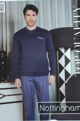NOTTINGHAM NOTTINGHAM PIŻAMA MĘSKA PG39012 - NAVY, 2XL