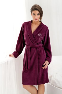 DOROTA SZLAFROK DAMSKI FR-107 - BORDO, XL, 1
