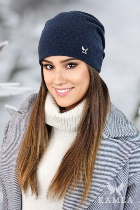 KAMEA CZAPKA LILY - CZERWONY 21, UNIWERSALNY, 21