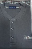 NOTTINGHAM NOTTINGHAM PIŻAMA MĘSKA PG39012 - DARK GREY, XL