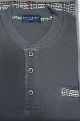 NOTTINGHAM NOTTINGHAM PIŻAMA MĘSKA PG39012 - NAVY, 2XL