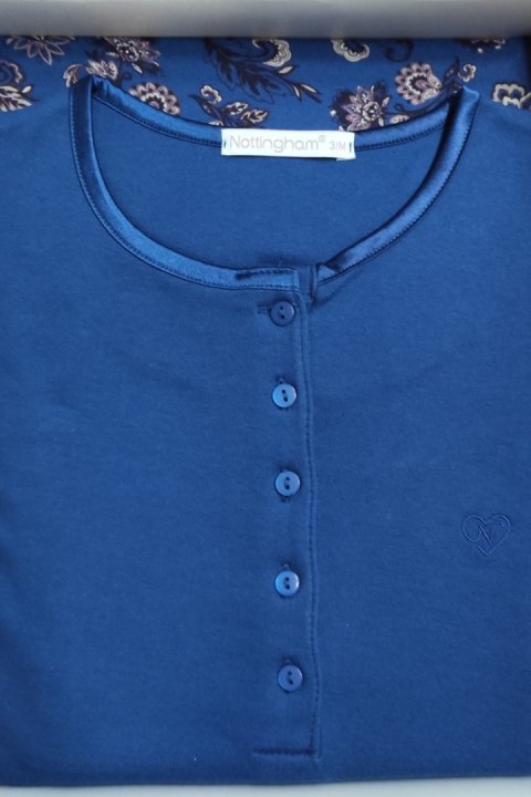 NOTTINGHAM PIŻAMA DAMSKA PG38107 - NAVY, L