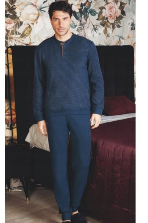 NOTTINGHAM PIŻAMA MĘSKA PG38895 - NAVY, 2XL NOTTINGHAM PIŻAMA MĘSKA PG38895 - NAVY, 2XL