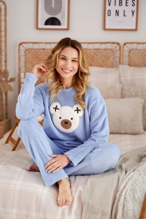DOCTOR NAP PIŻAMA DAMSKA PM.5268 - NIEBIESKI, XL