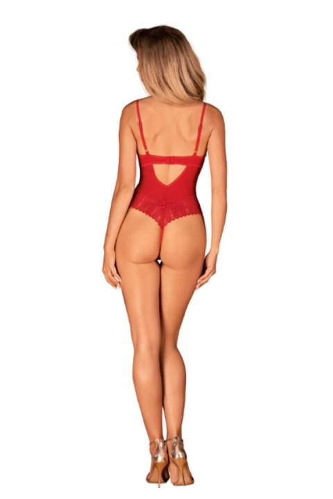 OBSESSIVE INGRIDIA BODY OTWARTE - CZERWONY, XS/S OBSESSIVE INGRIDIA BODY OTWARTE - CZERWONY, XS/S