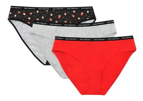 HENDERSON LADIES FIGI DAMSKIE 3PAK 36508 MI-MI JESIEŃ 2021 - BORDO-SZARY-GRANAT, S, K042 HENDERSON LADIES FIGI DAMSKIE 3PAK 36508 MI-MI JESIEŃ 2021 - BORDO-SZARY-GRANAT, S, K042