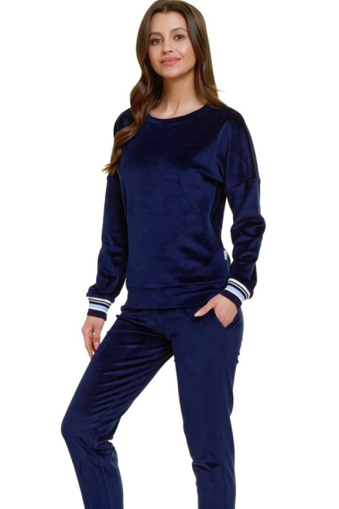 DOCTOR NAP PIŻAMA DAMSKA PM.5219 - NAVY_BLUE, XL DOCTOR NAP PIŻAMA DAMSKA PM.5219 - NAVY_BLUE, XL