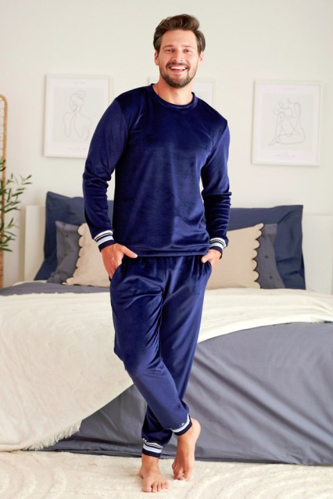 DOCTOR NAP PIŻAMA MĘSKA PMB.5220 - NAVY_BLUE, M DOCTOR NAP PIŻAMA MĘSKA PMB.5220 - NAVY_BLUE, M