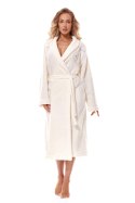 L&L SZLAFROK DAMSKI 2312 LUX DŁUGI - ECRI, XL, 1