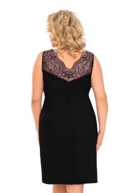 DONNA KOSZULKA NOCNA LARISA PLUS. - BLACK, 50