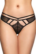 STRINGI DAMSKIE 2490 - CZARNY, S/M SOFTLINE