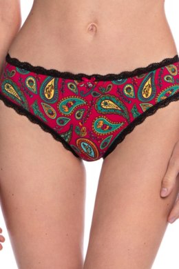 LAMA FIGI DAMSKIE BIKINI L-1535BI XXL - CZARNY-CZERWONY, XXL