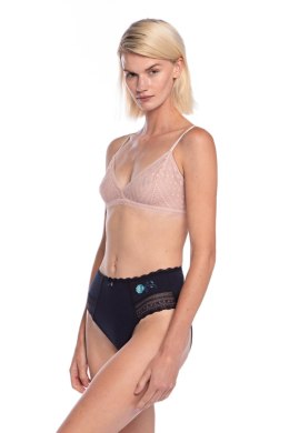 LAMA FIGI DAMSKIE MIDI L-1529MD - GRANATOWY, S