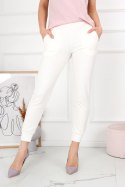 OFF PINK SPODNIE DRESOWE OFF PINK - GRANAT, L