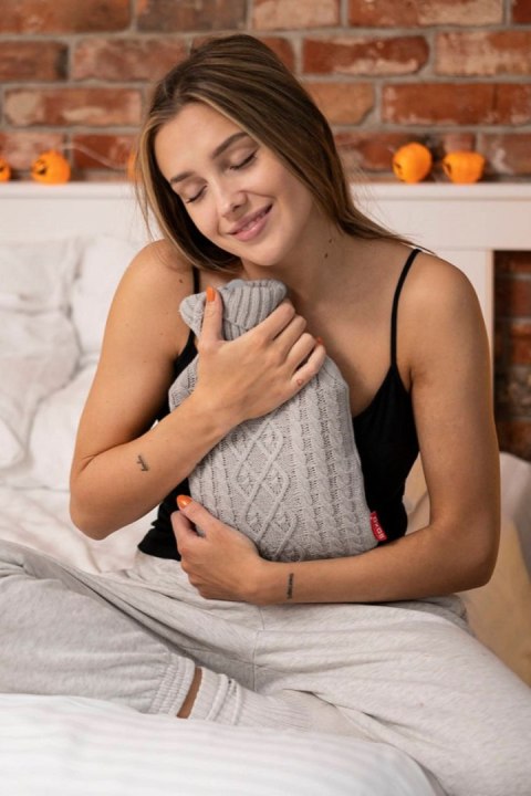 SOXO TERMOFOR SOXO SWETEREK - SZARY - SZARY, POJEMNOŚĆ 1,8 L SOXO TERMOFOR SOXO SWETEREK - SZARY - SZARY, POJEMNOŚĆ 1,8 L