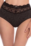 LAMA FIGI DAMSKIE MIDI L-1527MX - CZARNY, XXXL