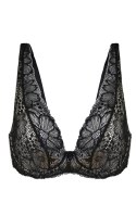 BIUSTONOSZ JULIA BRALETTE 19185 BLACK - CZARNO-BEŻOWY, 80B MEDIOLANO