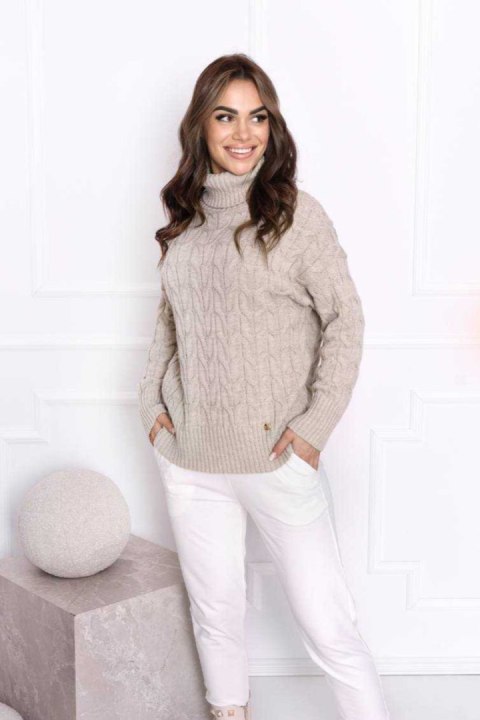 OFF PINK SWETER WARKOCZ - CIEMNA ZIELEŃ, L/XL OFF PINK SWETER WARKOCZ - CIEMNA ZIELEŃ, L/XL