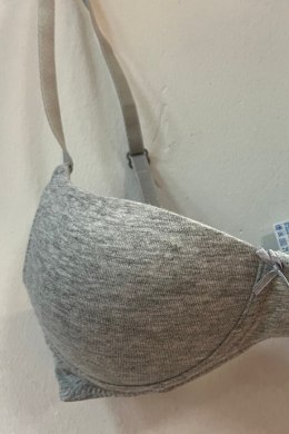 BIUSTONOSZ DLA NASTOLATKI TBM 120 - BEŻOWY, 80AA KEY