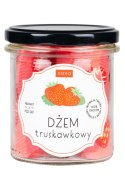 SOXO SKARPETY SOXO W SŁOIKU - DŻEM TRUSKAWKOWY - CZERWONY, 35-40