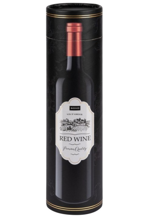 SOXO "SKARPETY SOXO W TUBIE - RED WINE, 3 PARY" - CZERWONY, 35-40 SOXO "SKARPETY SOXO W TUBIE - RED WINE, 3 PARY" - CZERWONY, 35-40