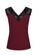 NIPPLEX BLUZKA MARGOT KORONKA PG 81 - CZARNY, 2XL