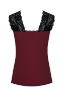 NIPPLEX BLUZKA MARGOT KORONKA PG 81 - CZARNY, 2XL