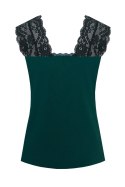 NIPPLEX BLUZKA MARGOT KORONKA PG 81 - CZARNY, 2XL