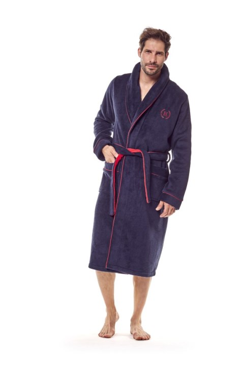 HENDERSON SZLAFROK MĘSKI GOT 36375 - GRANATOWY, XXXL HENDERSON SZLAFROK MĘSKI GOT 36375 - GRANATOWY, XXXL