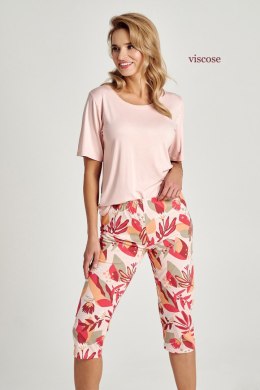 TARO 3116 PIŻAMA DAMSKA LILY S-XL - MORELA, S