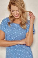 TARO 3103 KOSZULA DAMSKA LEONA S-XL - NIEBIESKI, M
