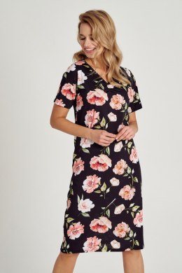 TARO 3134 KOSZULA DAMSKA PEONY S-XL - CZARNY, XL