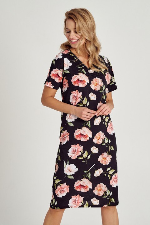 TARO 3134 KOSZULA DAMSKA PEONY S-XL - CZARNY, XL TARO 3134 KOSZULA DAMSKA PEONY S-XL - CZARNY, XL